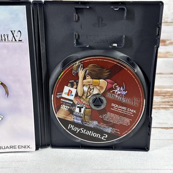 Final Fantasy X-2 PlayStation 2 PS2 With Registration Card Complete CIB - Picture 3 of 5